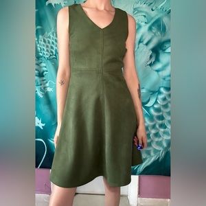 Agnes & Dora Suede Dress